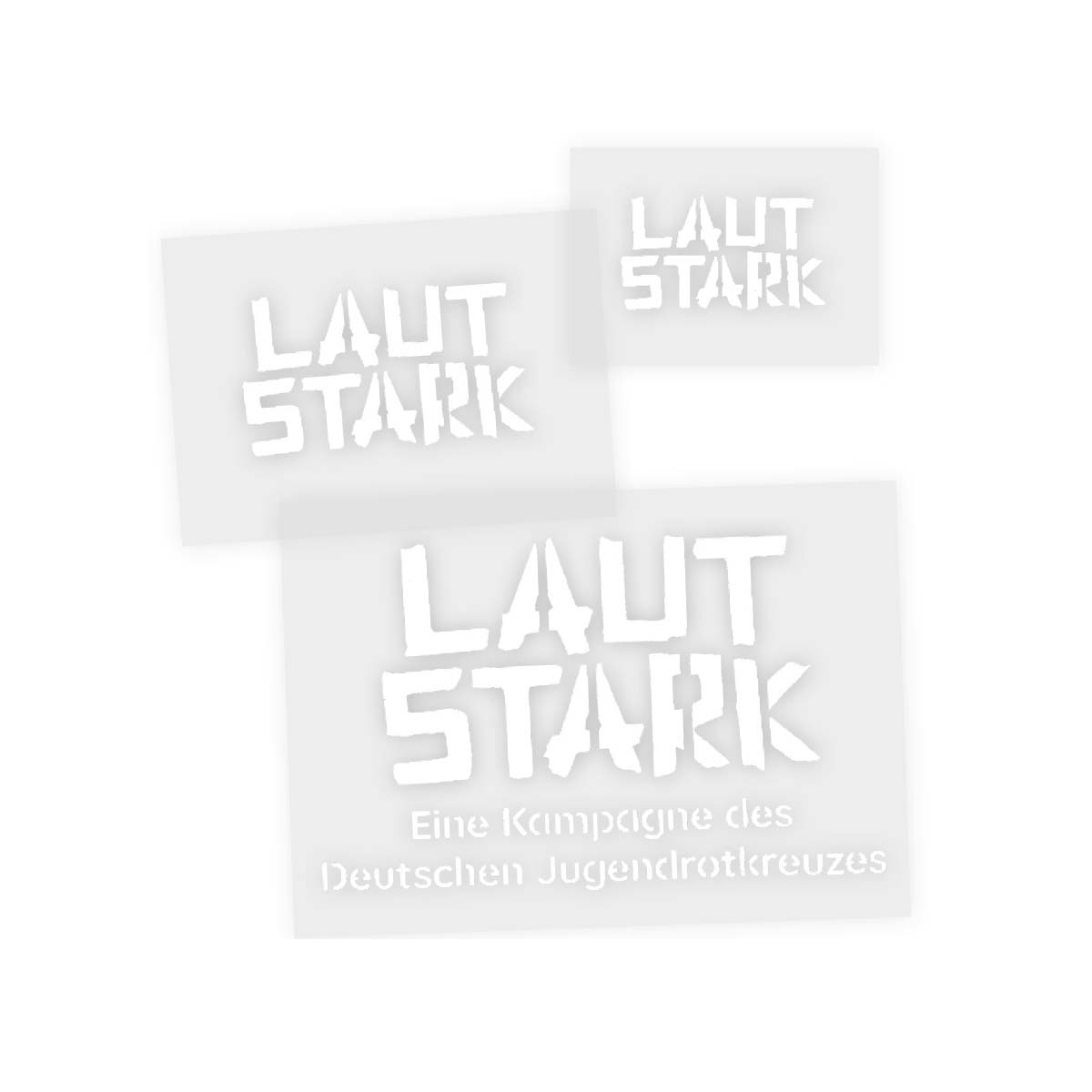 Schablonen-Set JRK-Kampagne VE = 3 Stück