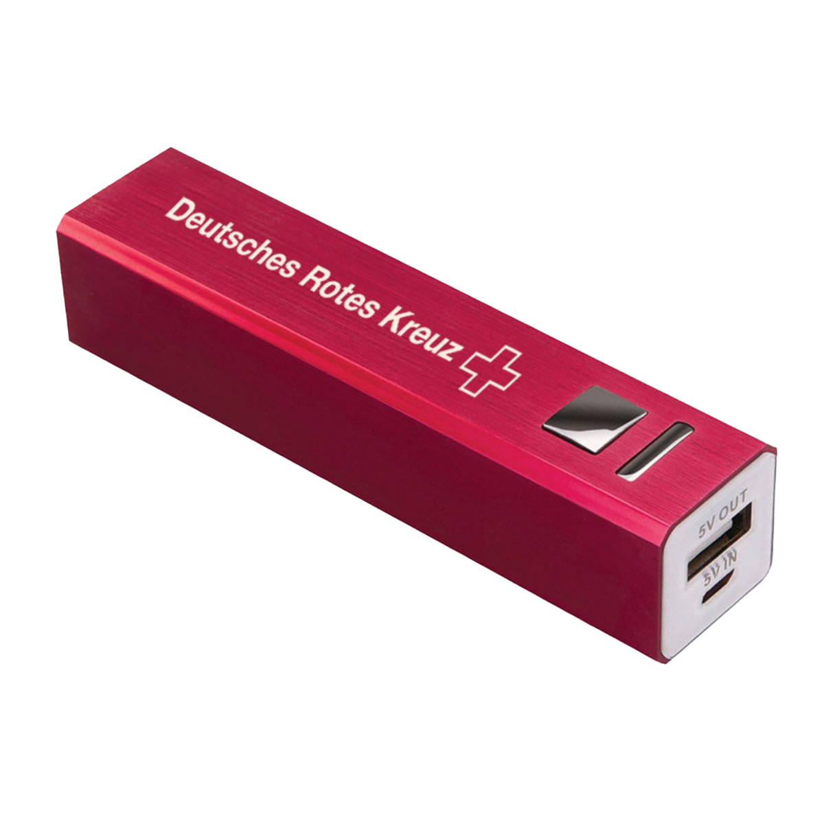 DRK-Powerbank 3.000 mAh, mobiler Akku DRK-Powerbank 3.000 mAh mit mobiler Akku