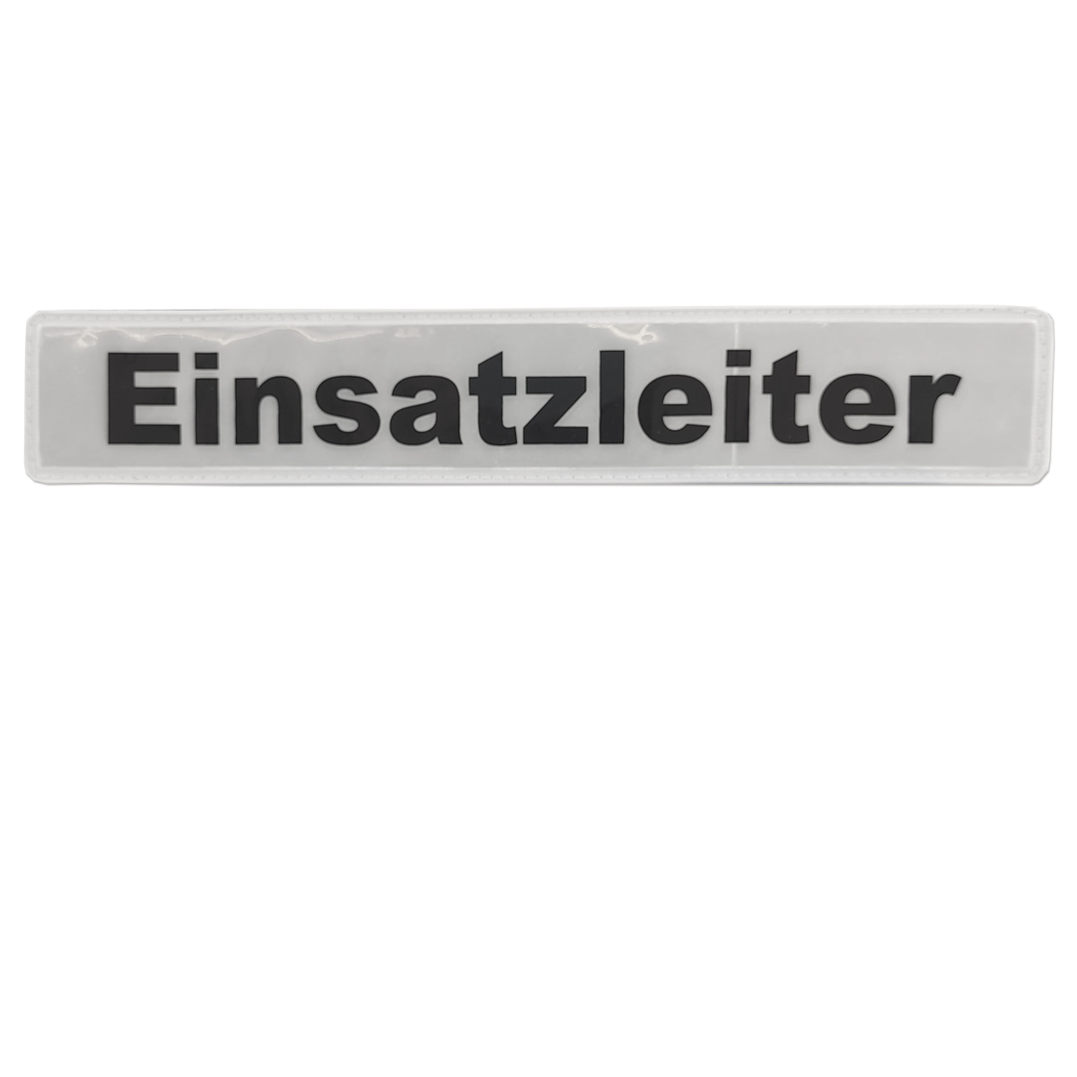 Reflektierendes Rückenschild, weiß, Einsatzleiter Reflektierendes Rückenschild mit weiß, Einsatzleiter