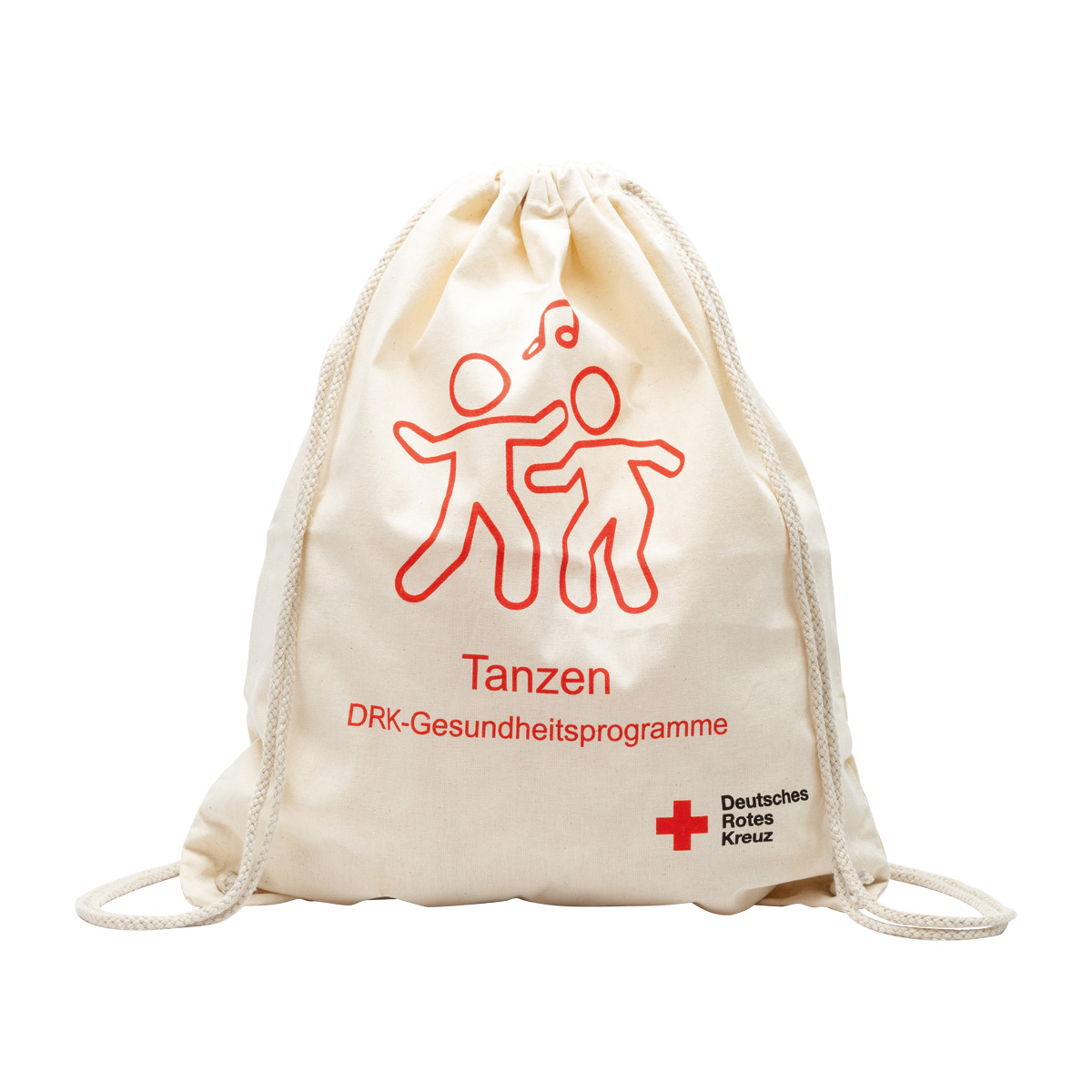 Baumwollrucksack DRK-Gesundheitsprogramme mit VE = 10 Stück