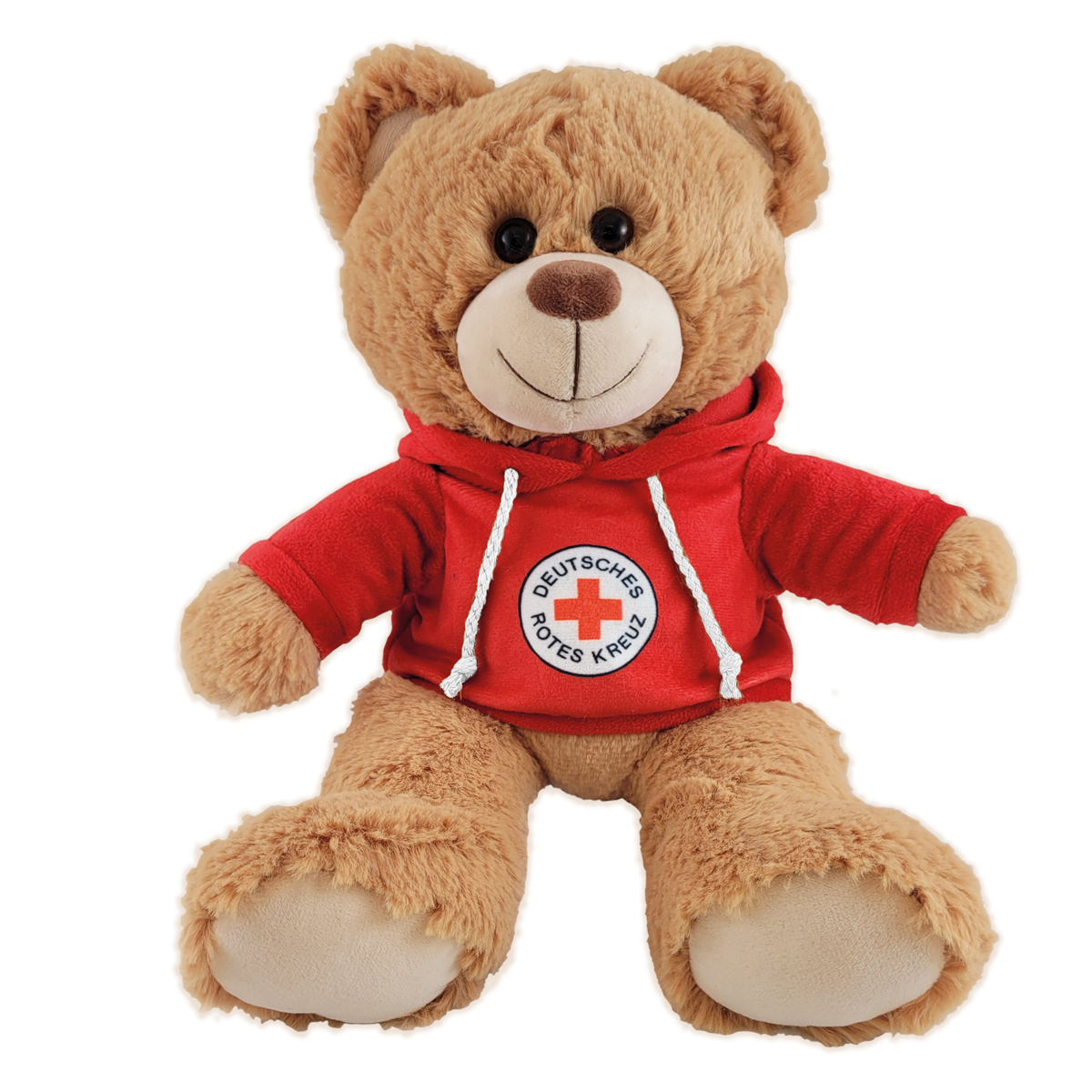 Plüschteddy mit Kapuzenpulli