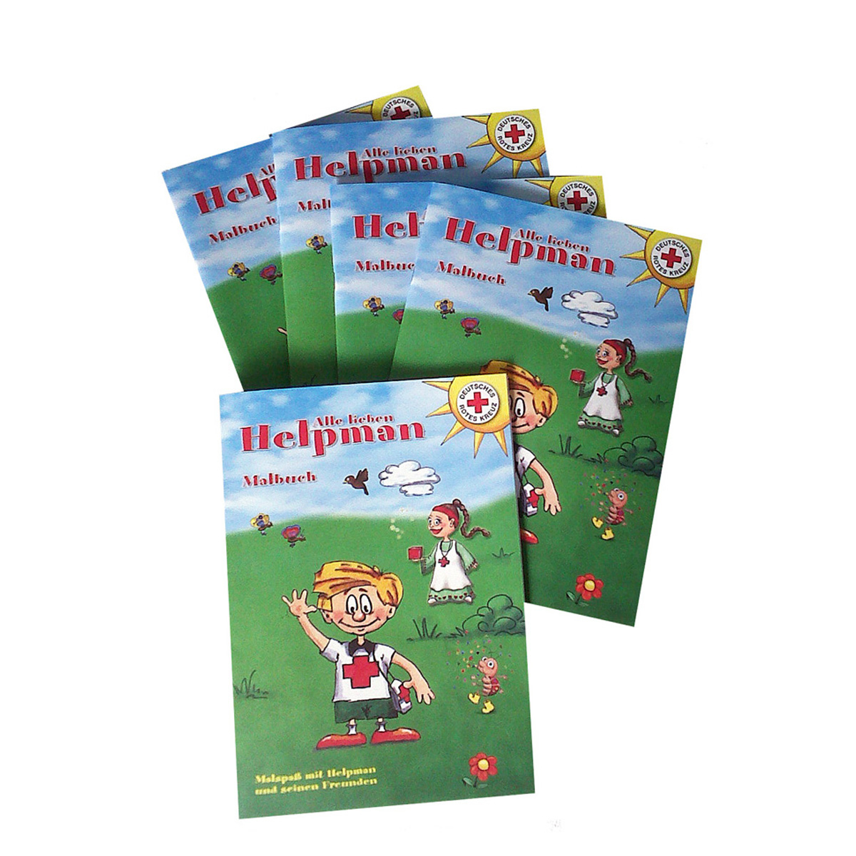 Helpman Malheft, Format: DIN A4, 32 Seiten + Umschlag, VE = 5 Stück Helpman Malheft mit Format: DIN A4, 32 Seiten + Umschlag, VE = 5 Stück