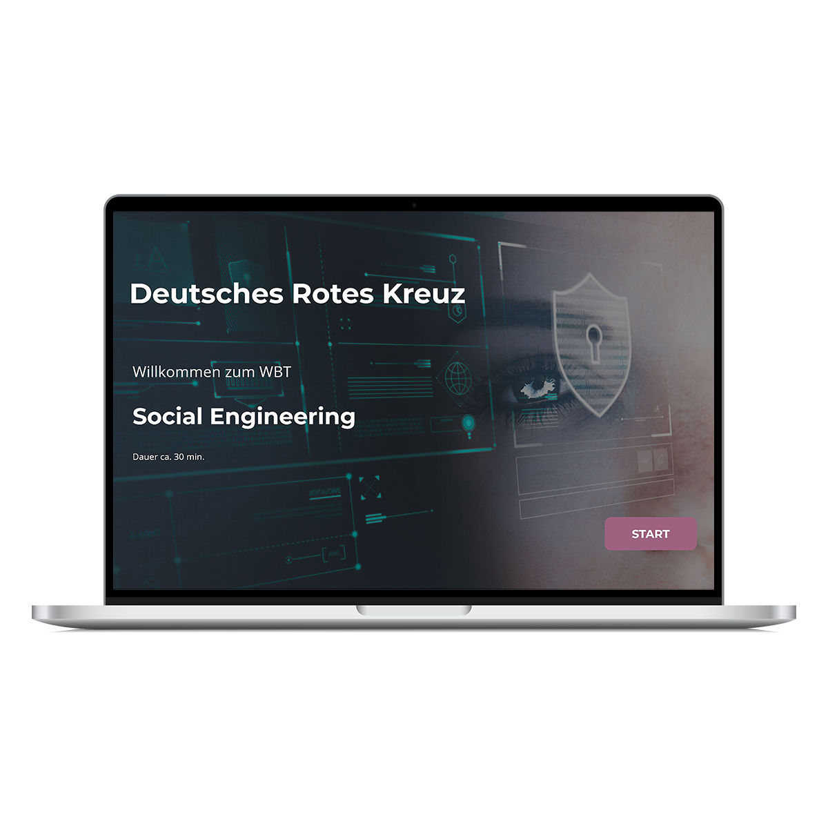 Laptop, Bildschirm, Login-Start, Social Engineering, Schutz