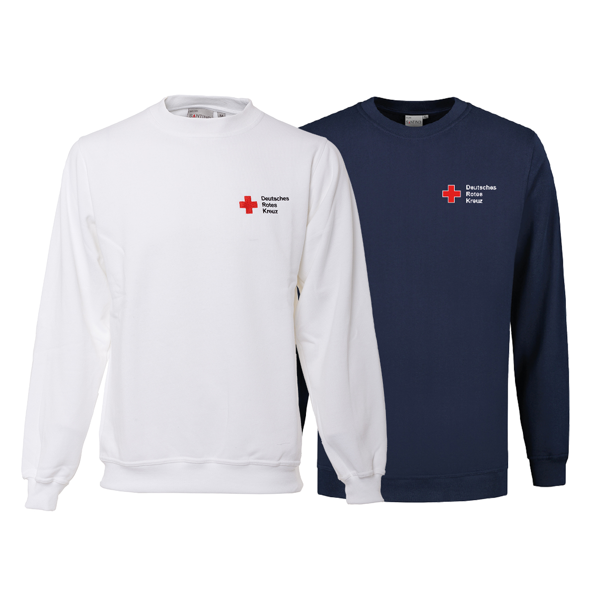 Langarmshirt, Sweatshirt, Rotes Kreuz, Kreuz-Logo, Unisex