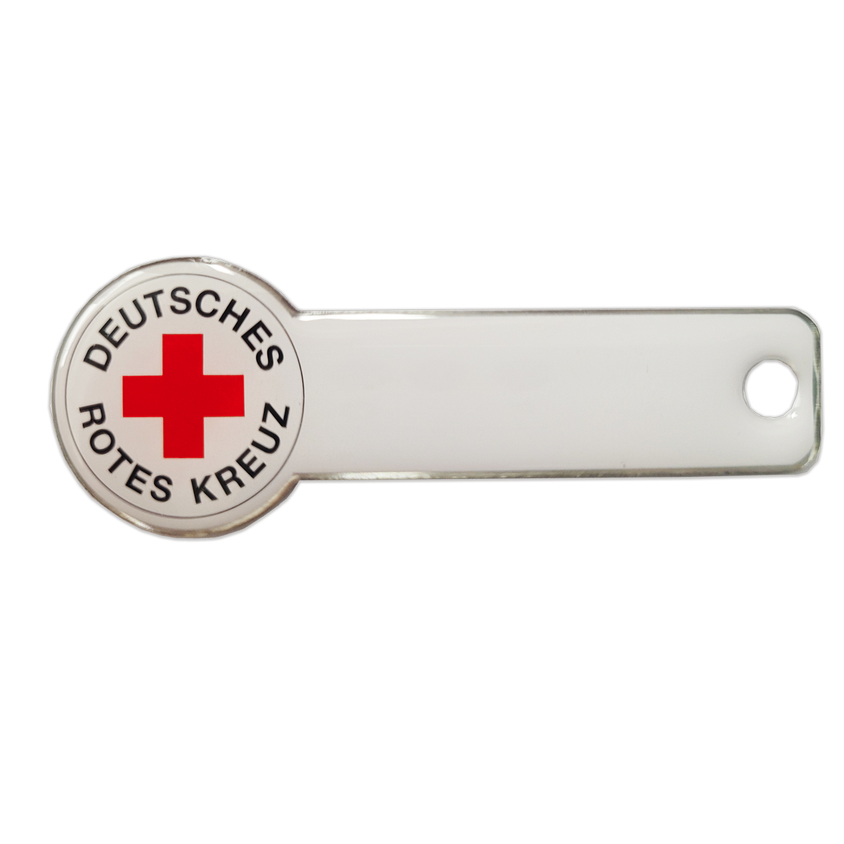Einkaufswagenlöser mit DRK-Rundlogo, VE = 10 Stück