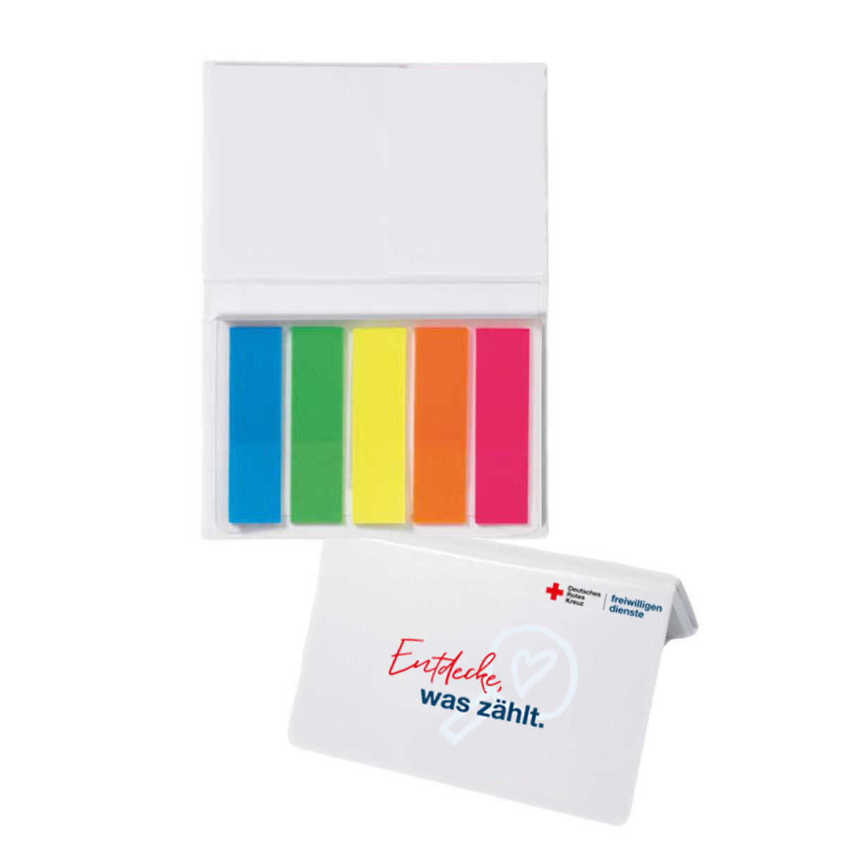 Haftmarker mit Umschlag Freiwilligendienste, VE = 25 Stück