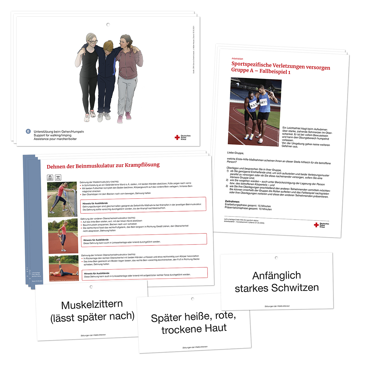 Lehrunterlage Erste Hilfe für sportlich Aktive