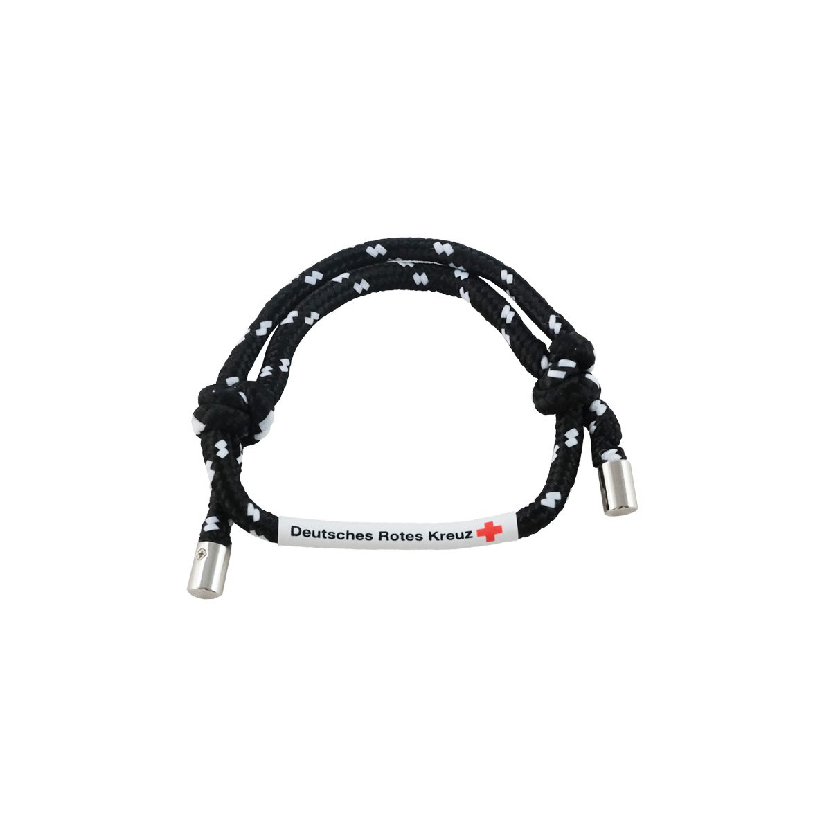 Kordel-Armbänder mit DRK-Langlogo, VE = 5 Stück Kordel-Armbänder mit DRK-Langlogo, VE = 5 Stück