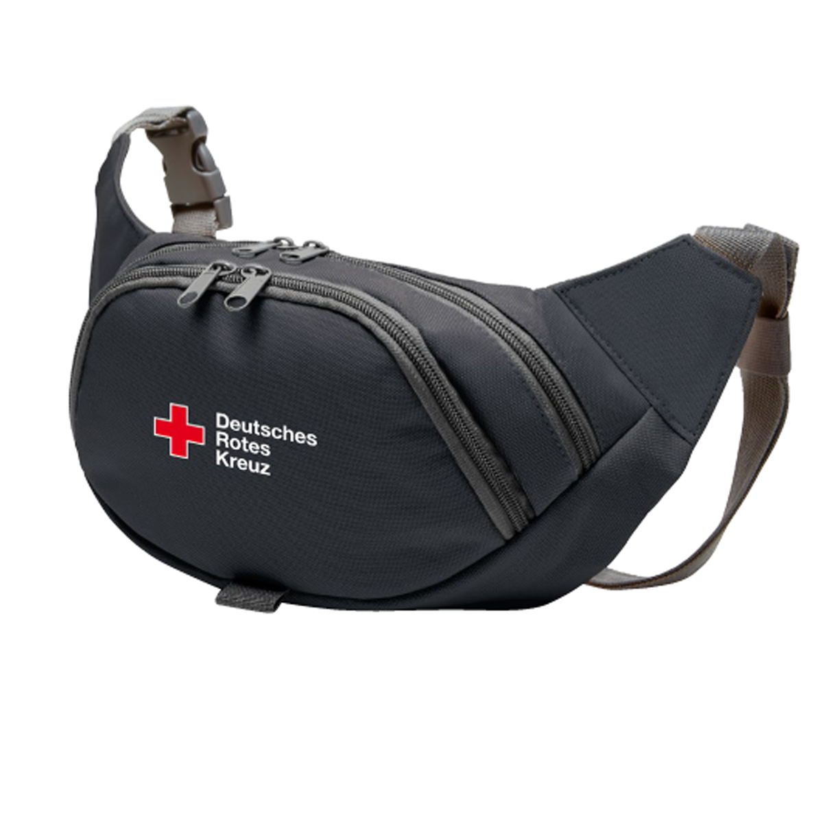 Gürteltasche mit Stick DRK-Kompaktlogo, Farbe: Schwarz Gürteltasche mit Stick DRK-Kompaktlogo, Farbe: Schwarz