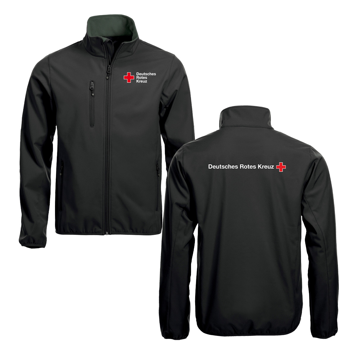 Softshelljacke Basic, mit Zusatzzeile hinten