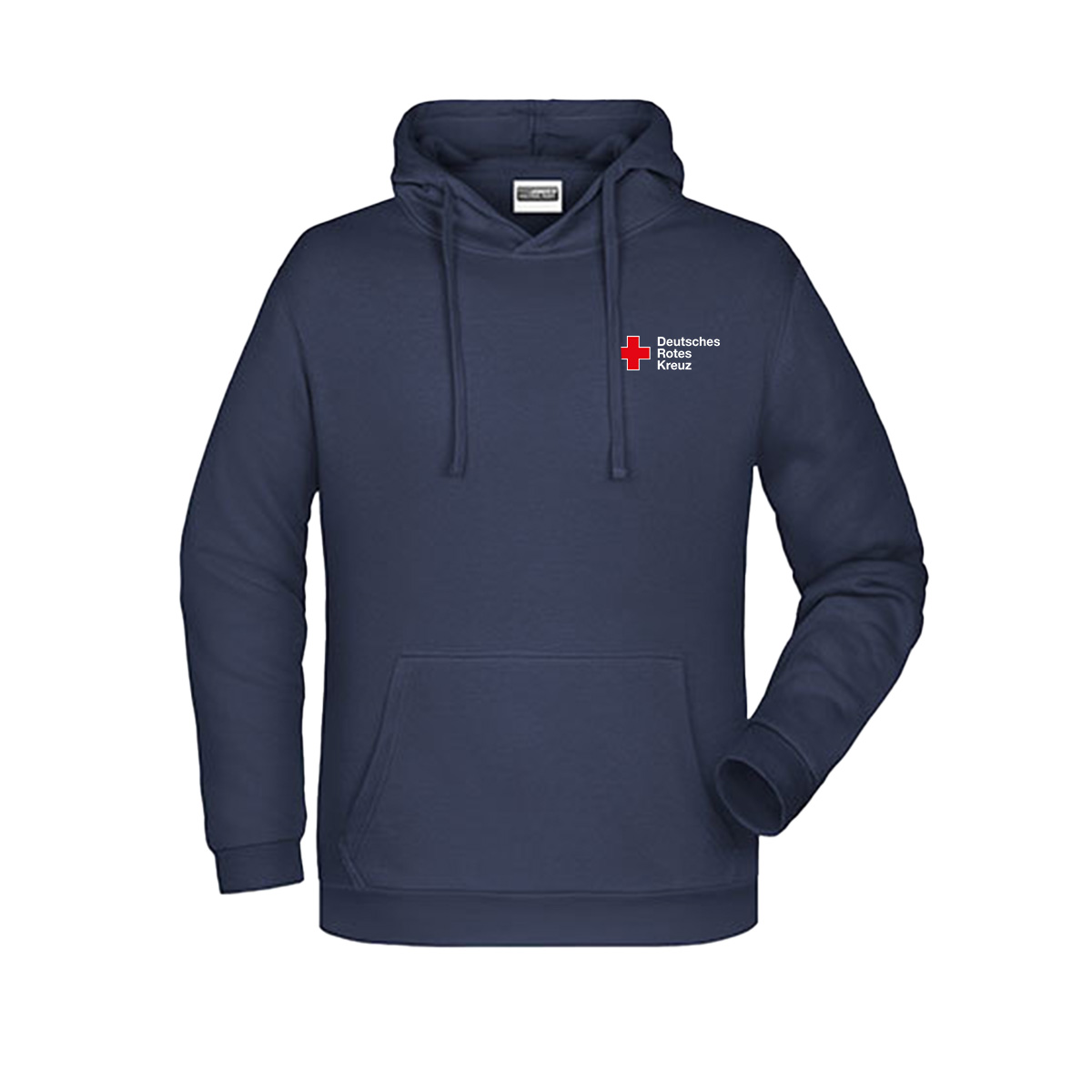 Kapuzenpullover mit Stick DRK-Kompaktlogo