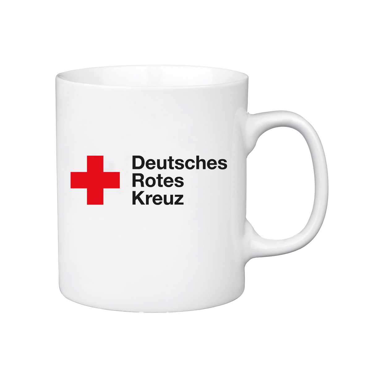 Becher mit weiß,  VE = 6 Stück