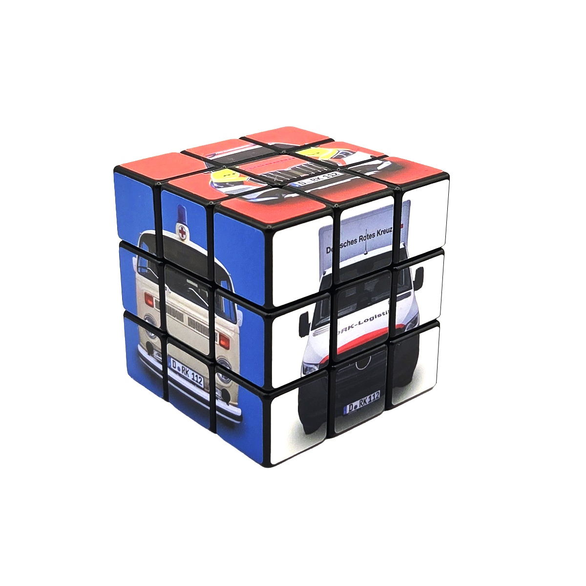 Rubik's Cube, 3x3, Puzzle, Autofahrer-Asset, Kunststoff