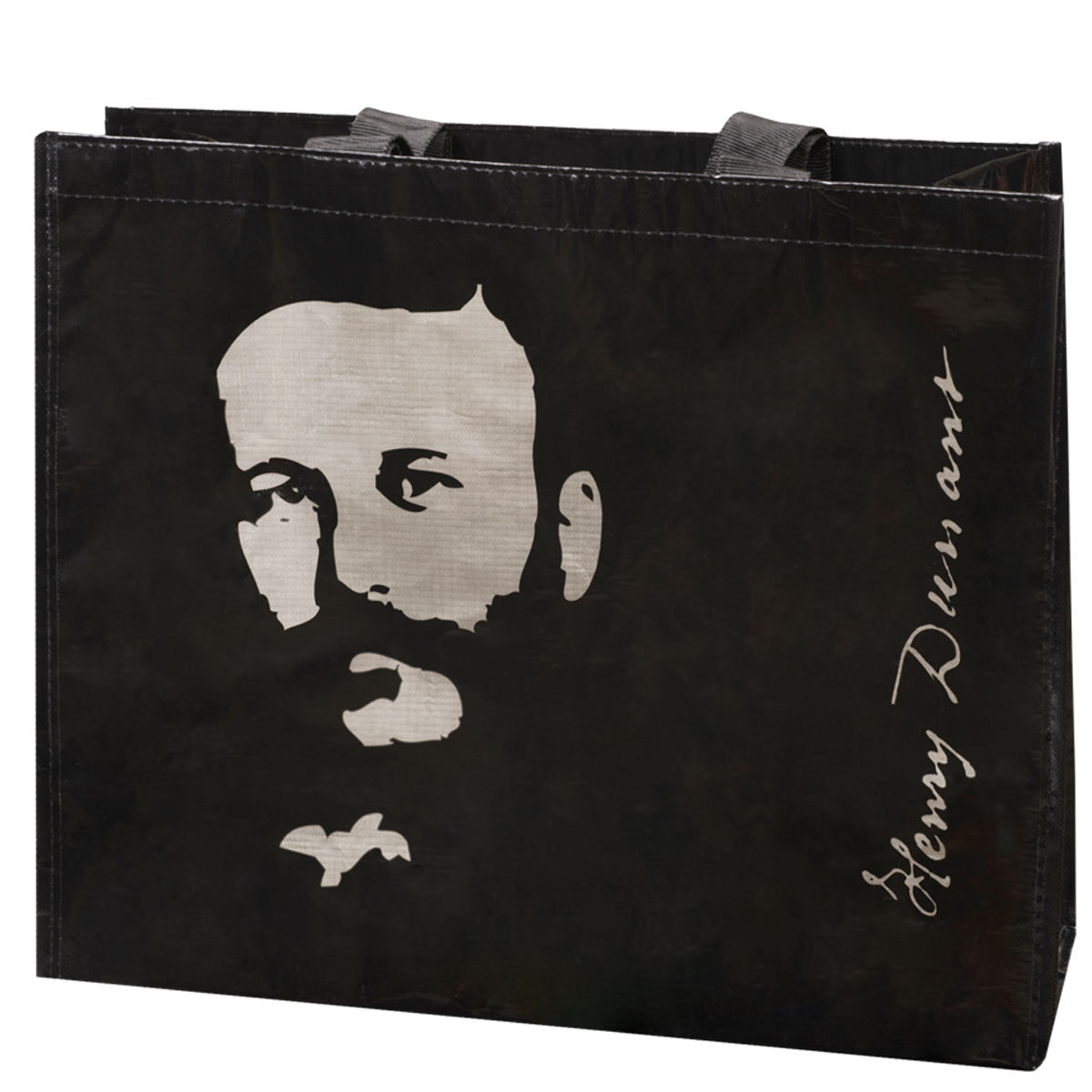 Tragetasche "Henry Dunant" aus recyceltem Material mit VE = 10 Stück