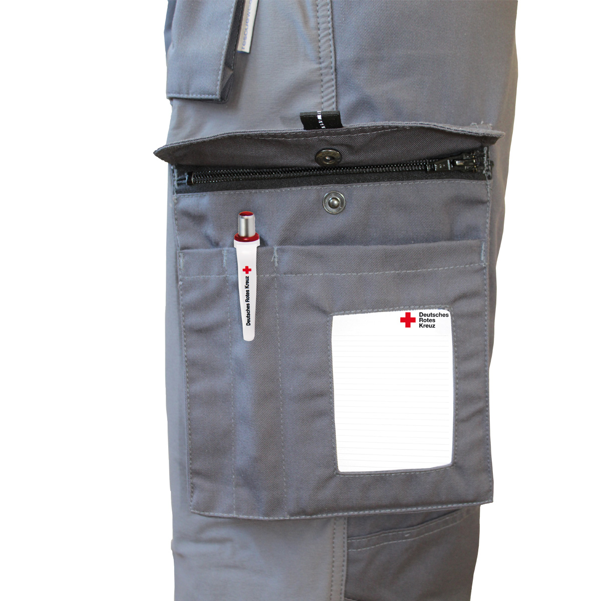 Einsatzhose Aktiv mit silbernen Reflexstreifen