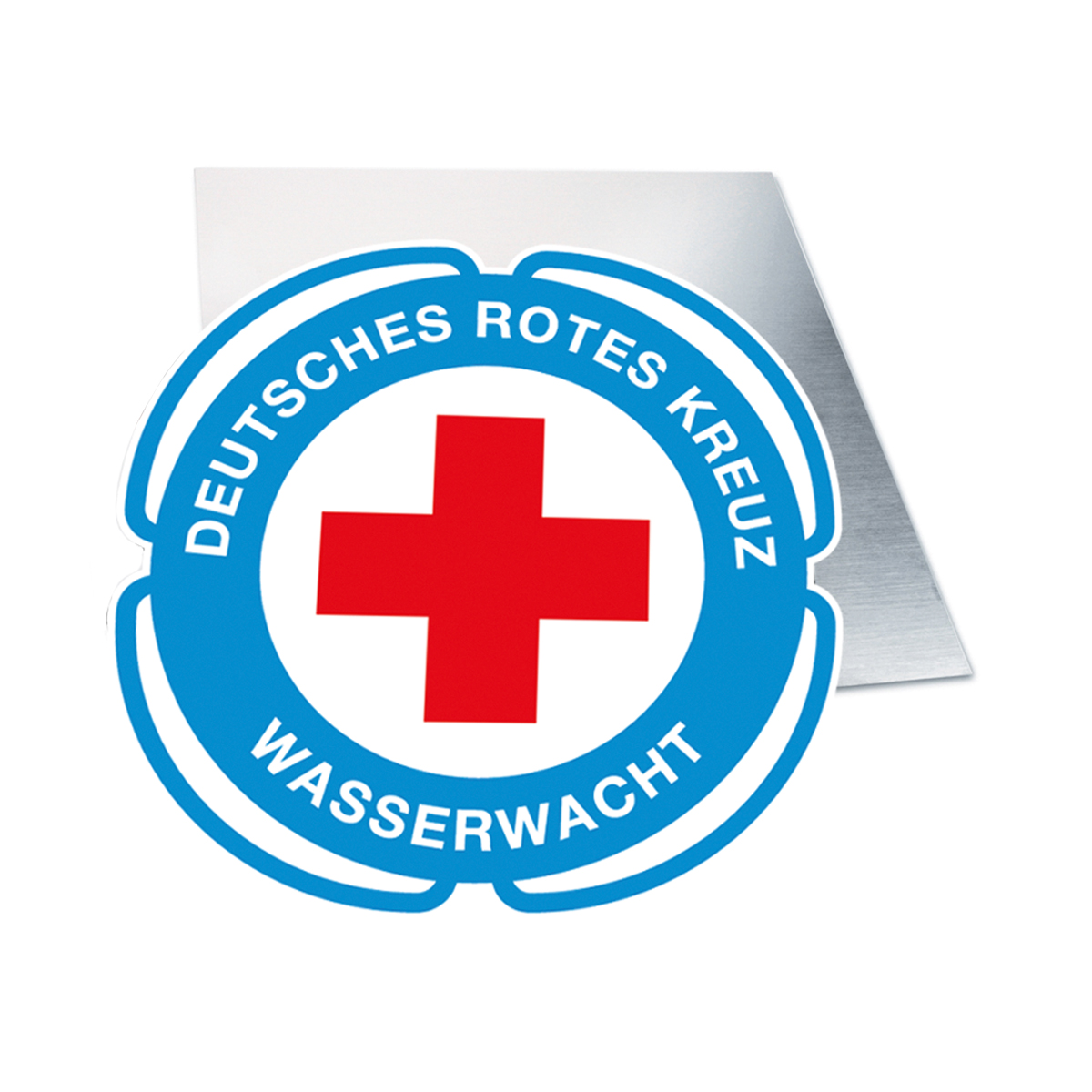 Magnetfolie mit Wasserwacht-Logo 300 mm Durchmesser