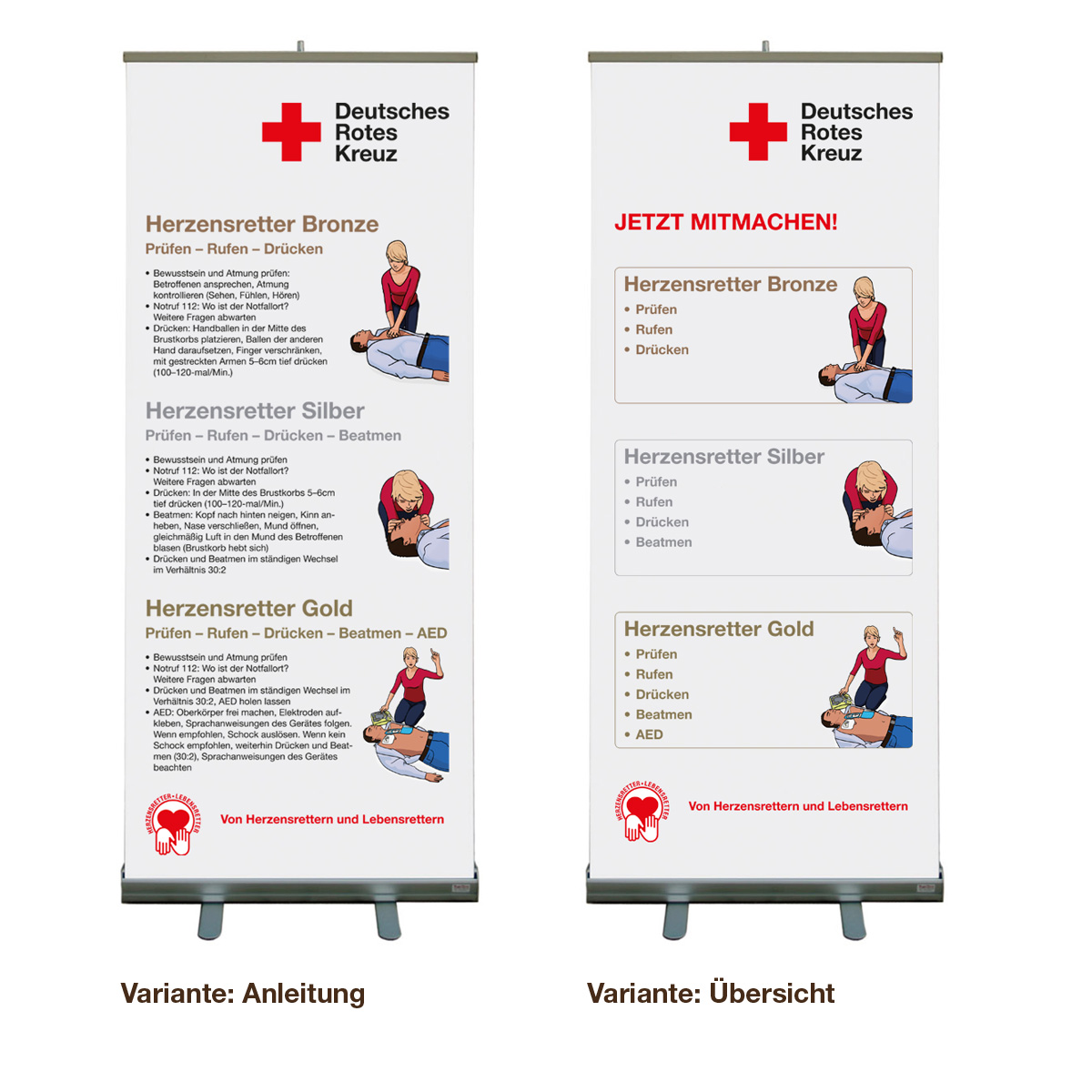 Roll-up Herzensretter inkl. Tragetasche Roll-up Herzensretter inkl. Tragetasche