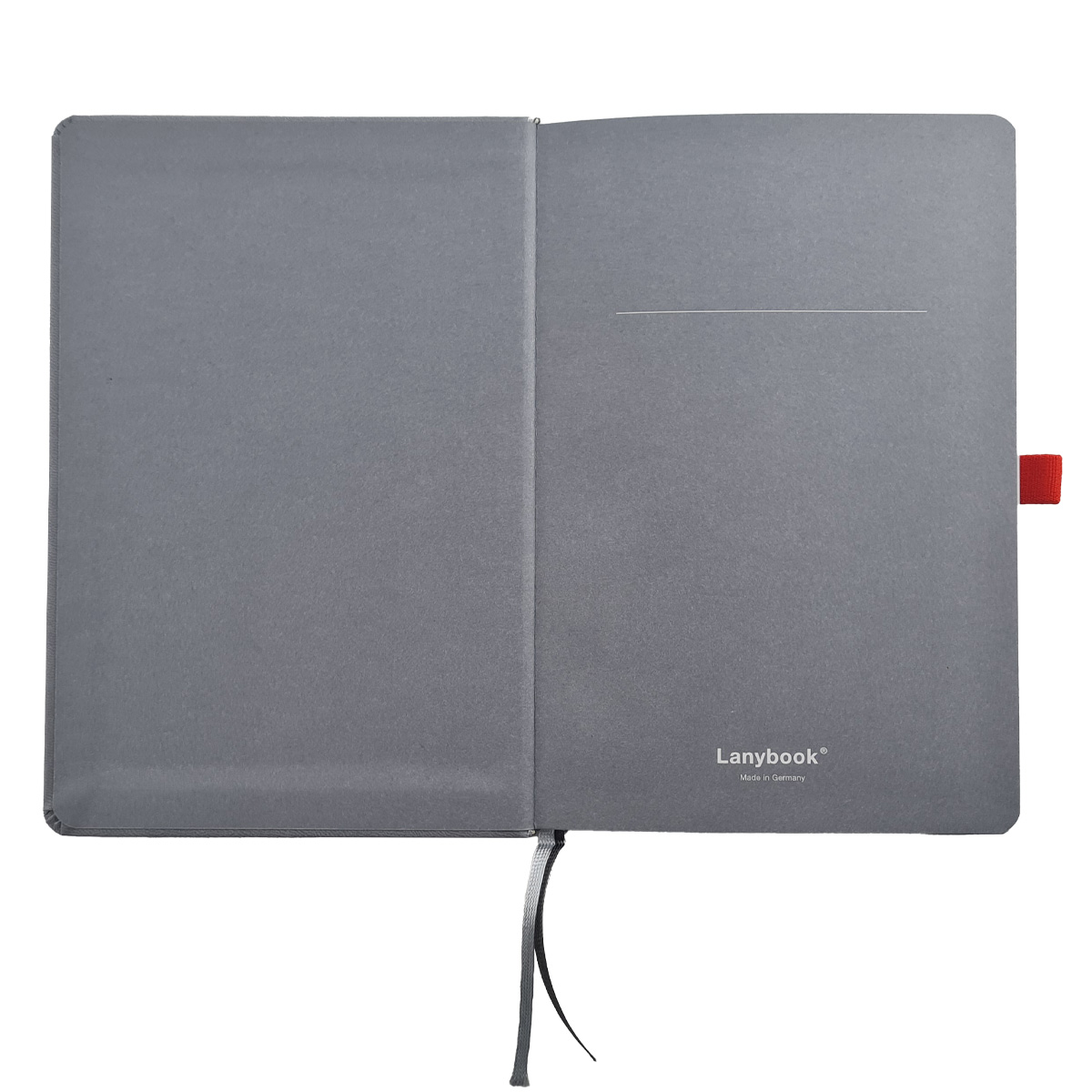 Lanybook mit den 7 Grundsätzen, Dunkelgrau