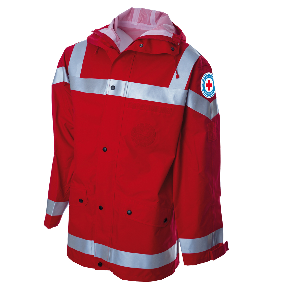 Wetterschutzjacke Wasserwacht mit rot