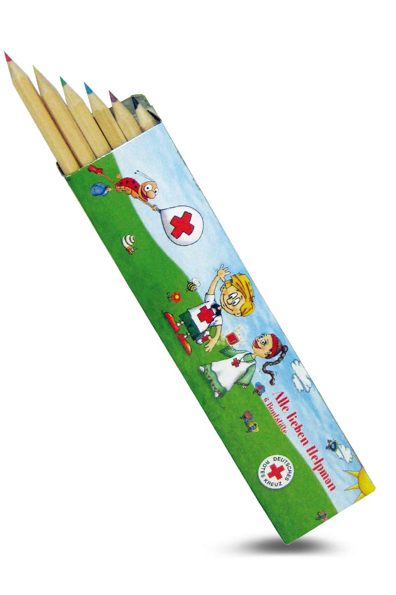 Helpman-Buntstiftset mit VE = 10 Sets