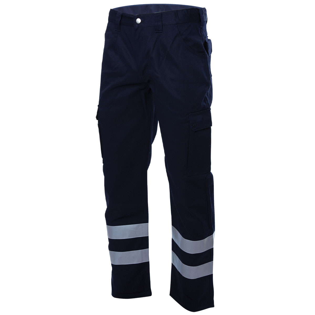 Hose, Pants, Navy, Cargo-Taschen, Reflexstreifen