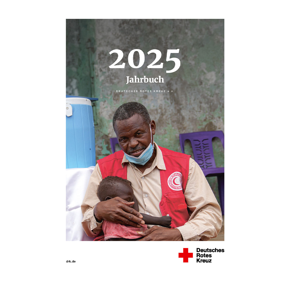 Das Jahrbuch 2024 mit VE = 10 Stück, Jahrbuch, Rotes Kreuz, Kleiderweste, Maskenverband, Bezugsperson