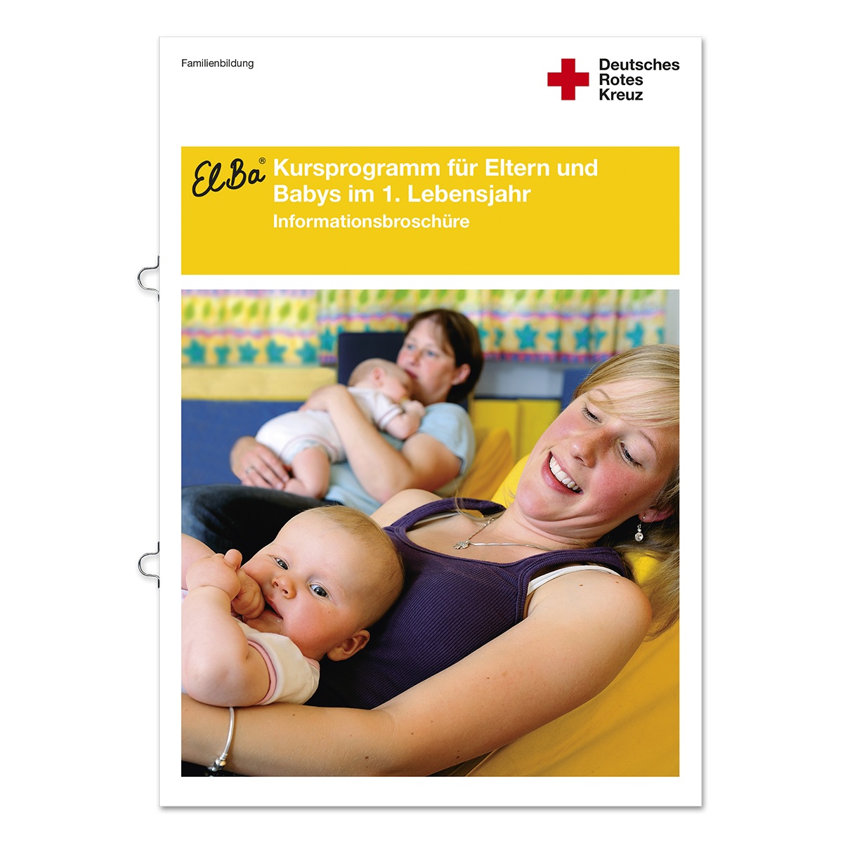 Broschüre ElBa - Kursprogramm für Eltern und Babys im 1. Lebensjahr, VE = 10 Stück Broschüre ElBa - Kursprogramm für Eltern und Babys im 1. Lebensjahr mit VE = 10 Stück