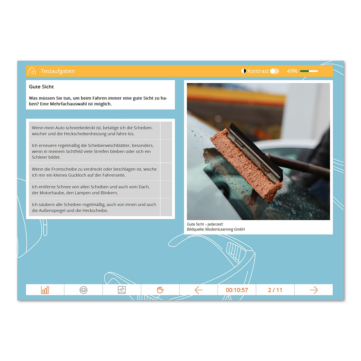 Auto Reinigung, Scheibenkleber, Scheibenwischer, Wischerblatt, Fensterreinigung