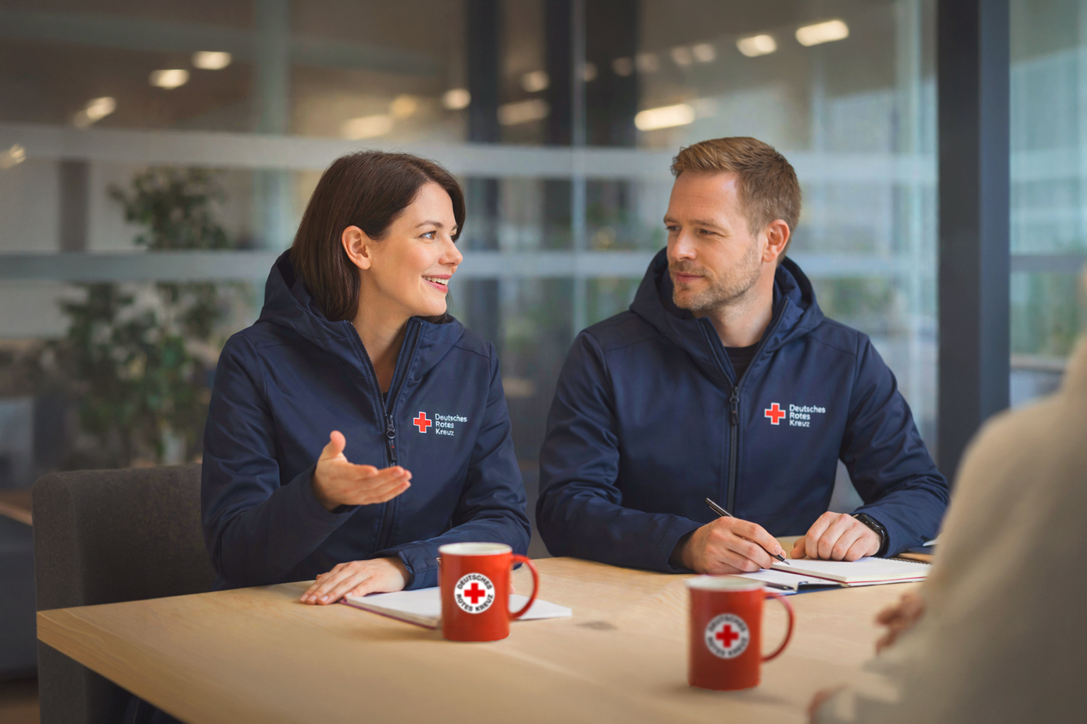 jacke, Reißverschluss, marineblau, Logo, Rotes Kreuz