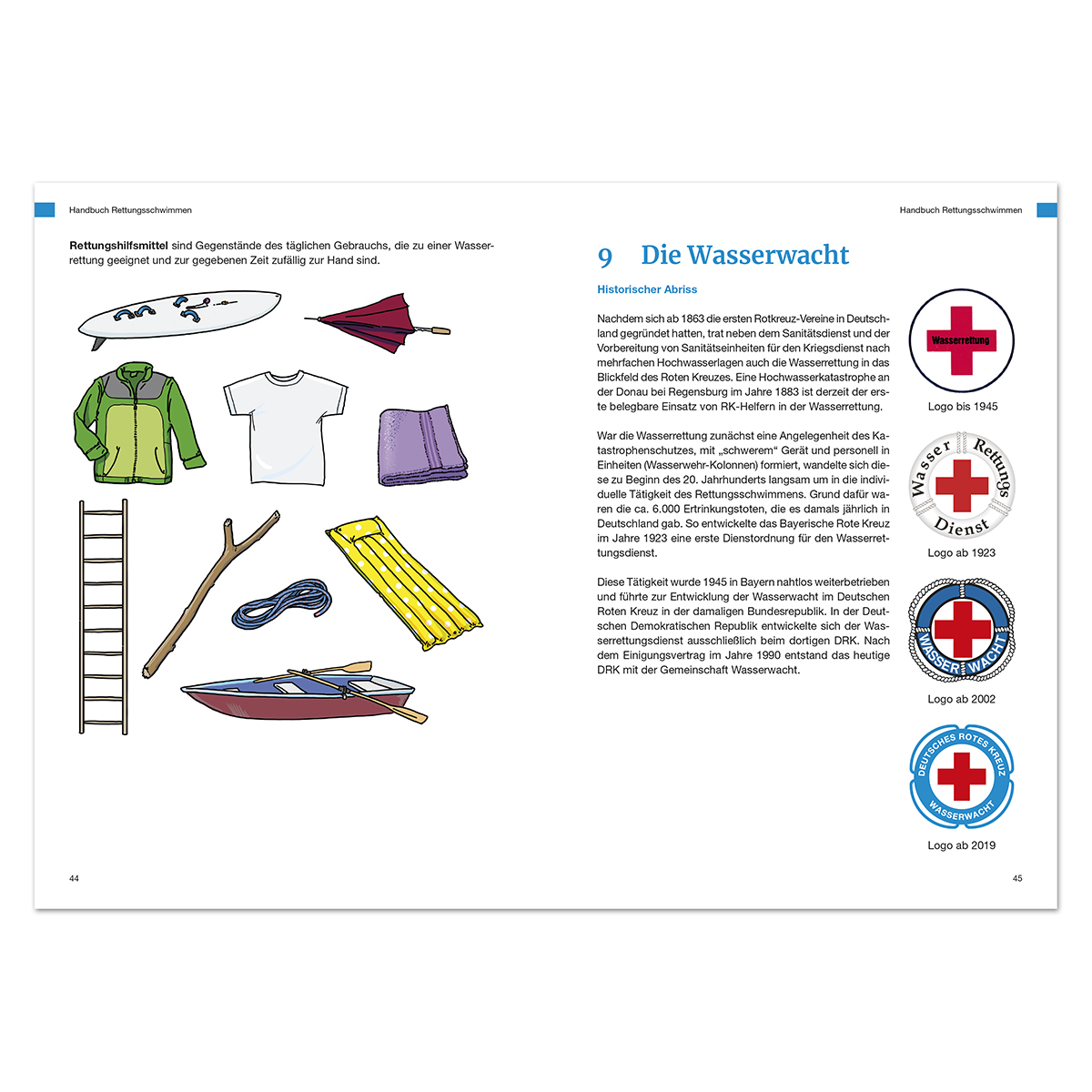 Handbuch Rettungsschwimmen mit VE = 20 Stück