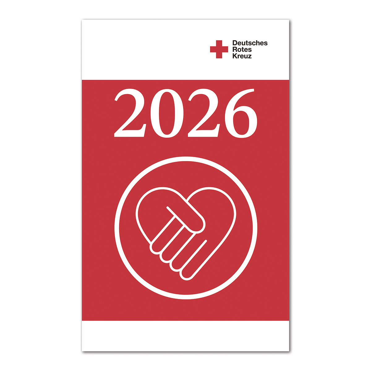 Mini-Kalender 2026 mit VE = 25 Stück, Logo, Symbol, Erste Hilfe