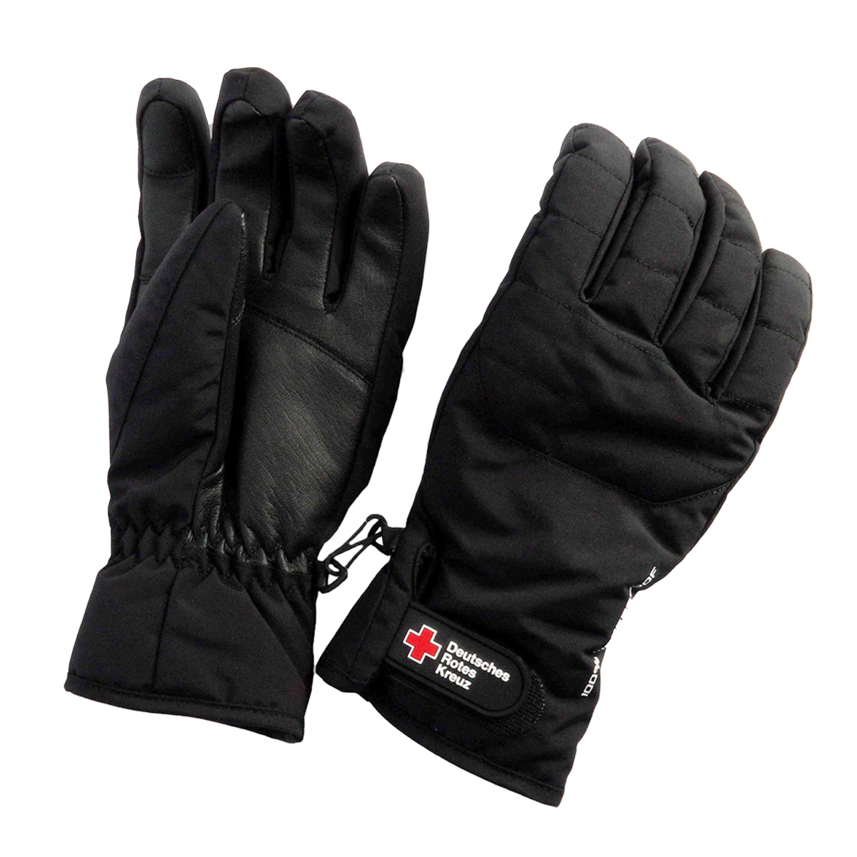 Winterhandschuhe, Farbe: Schwarz, VE = 1 Paar Bekleidung, Handschuh, Baseball, Baseball-Handschuh, Sport
