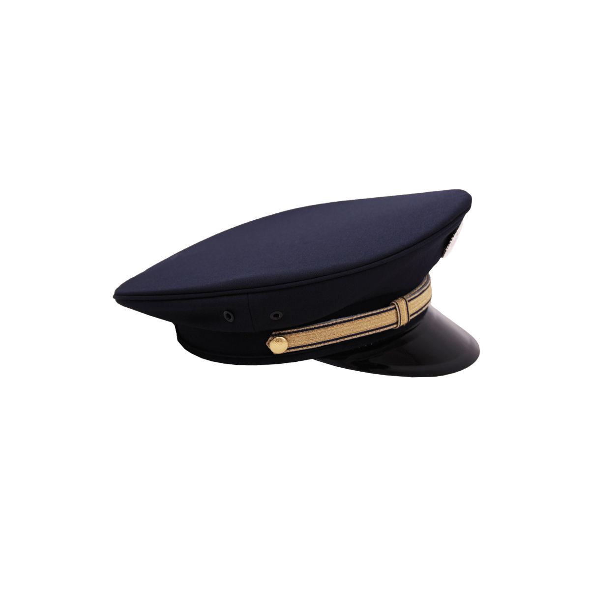 DRK-Schirmmütze mit dunkelblau, goldenes Mützenband
