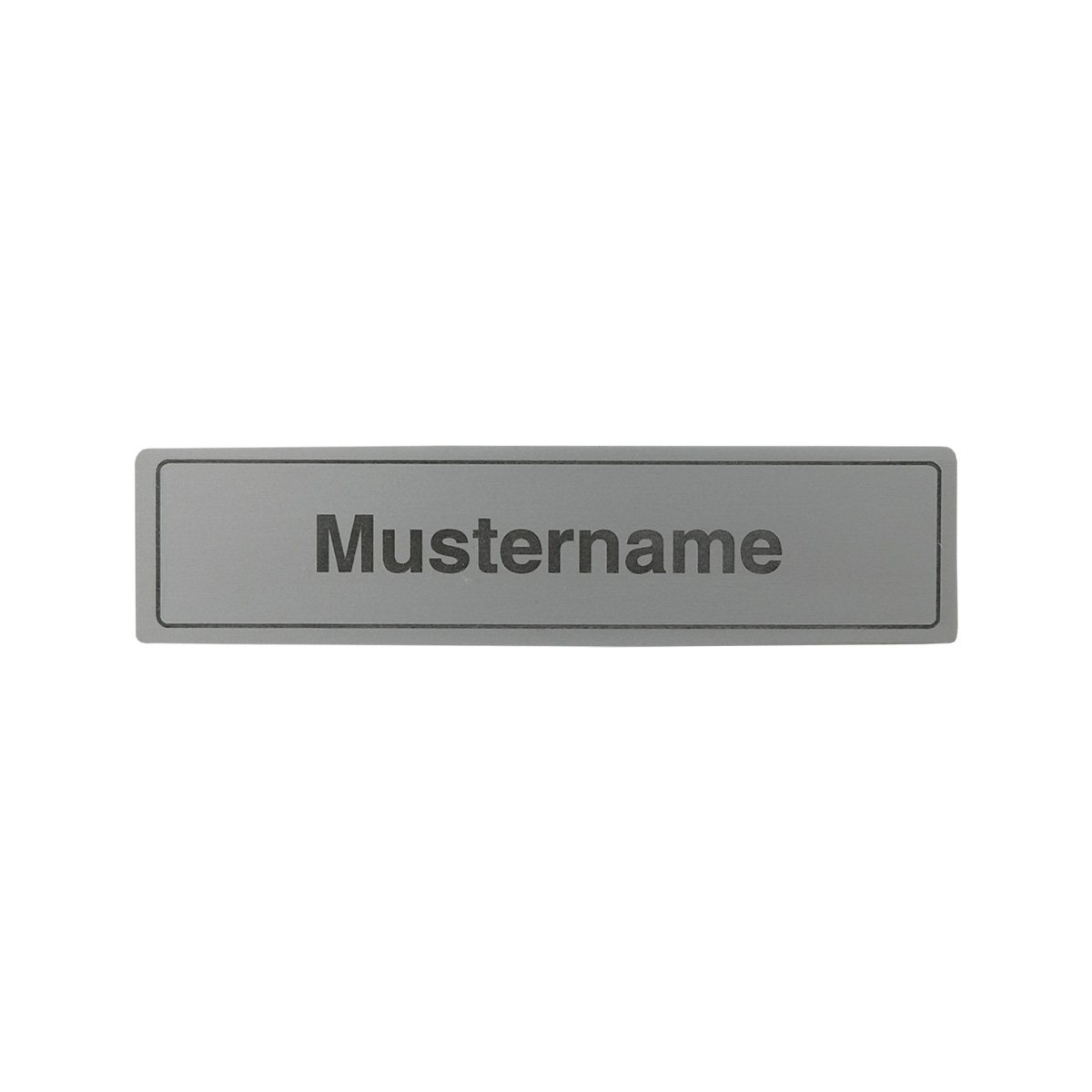 Namensschild mit Magnet, 1-zeilig