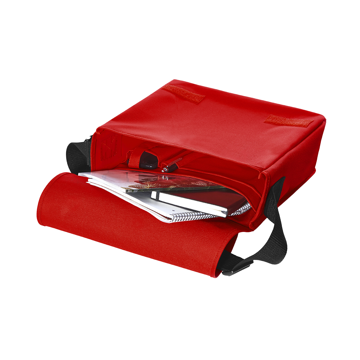 Messenger bag, Rote Tasche, Schultertasche, Hauptfach, Verstellbarer Gurt