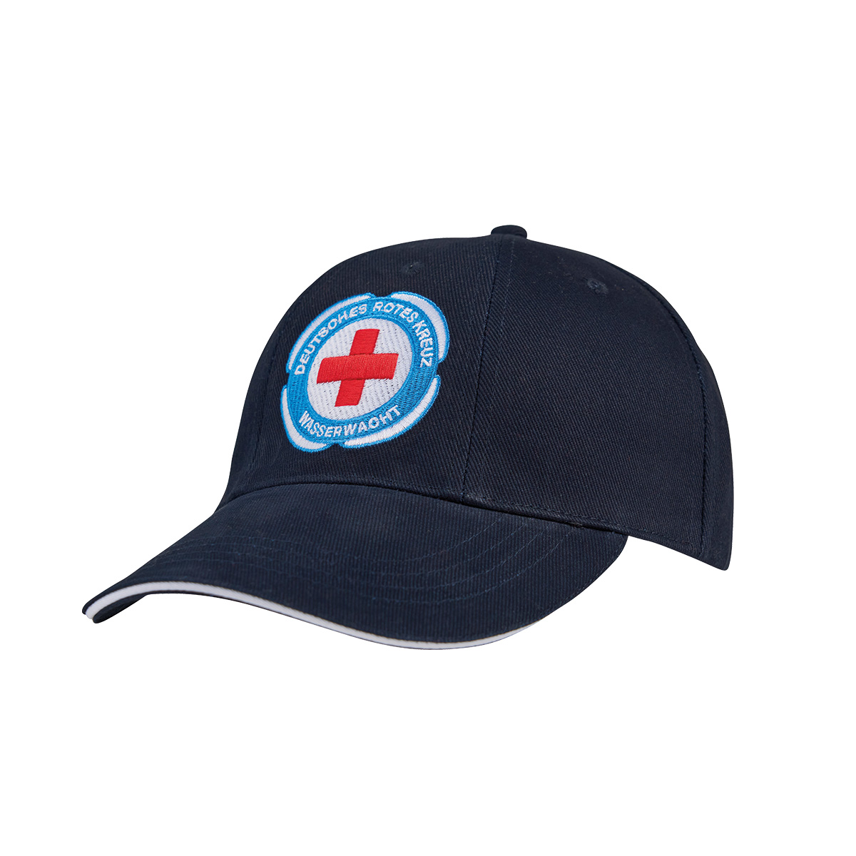 Cap navy mit Stick Wasserwacht-Logo
