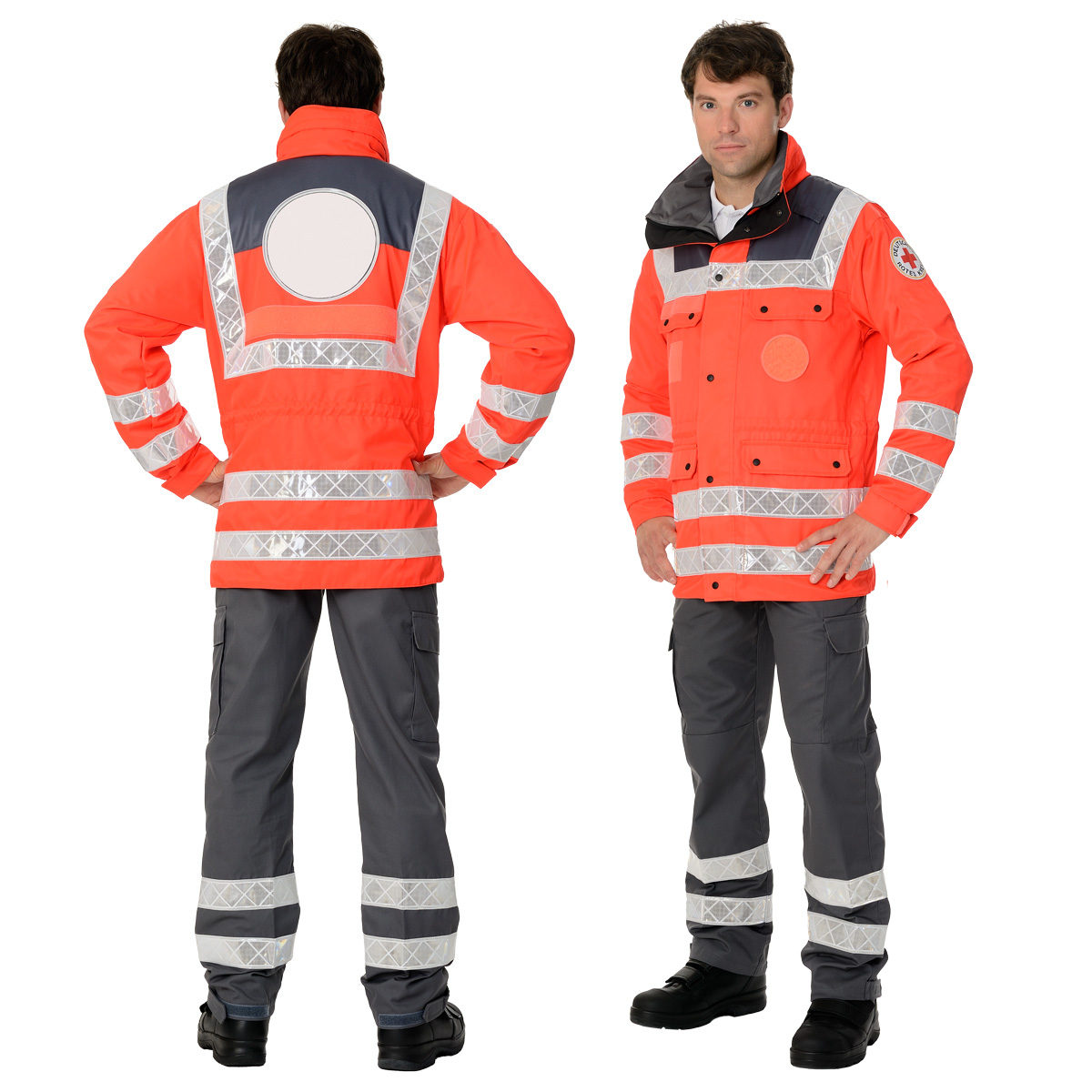 Einsatzjacke DRK 2012 plus mit Klettflausch zum Wechsel des Rückenschildes