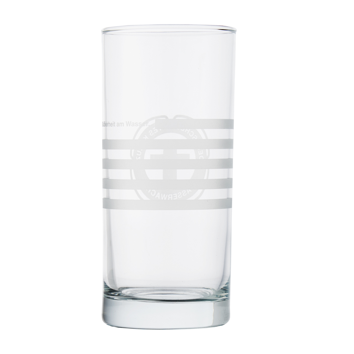 Trinkglas mit Wasserwacht-Logo, Inhalt: 250 ml, VE = 6 Stück Trinkglas mit Wasserwacht-Logo, Inhalt: 250 ml, VE = 6 Stück