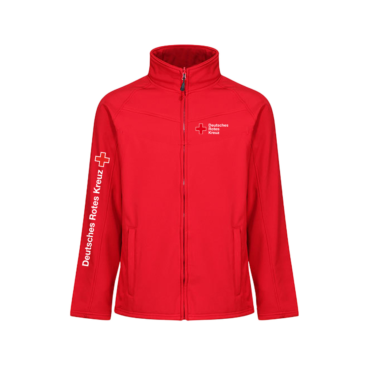 Softshelljacke Ärmelstick Rot