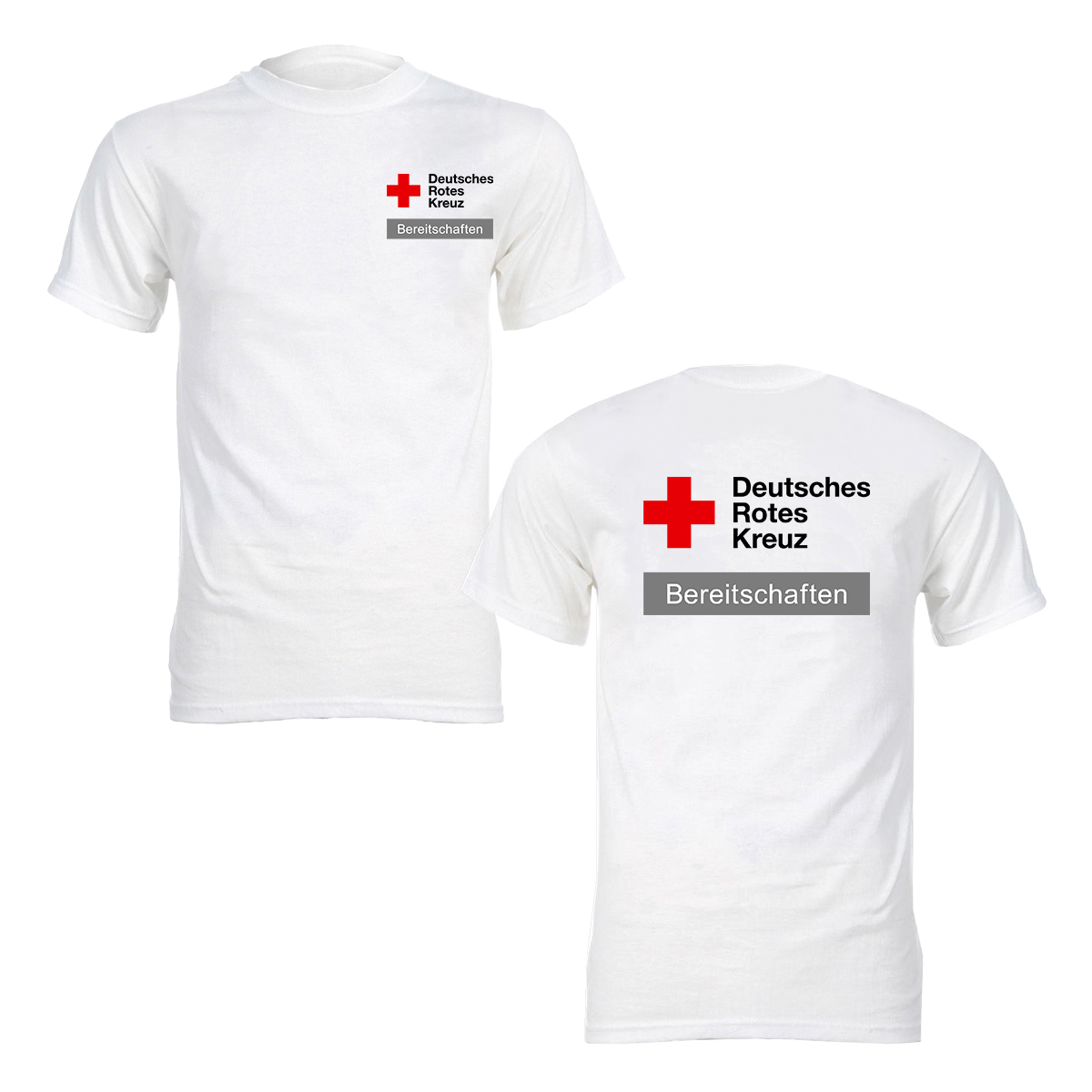 T-Shirt, Weiß, Rotes Kreuz, Bereitschaften, Logo