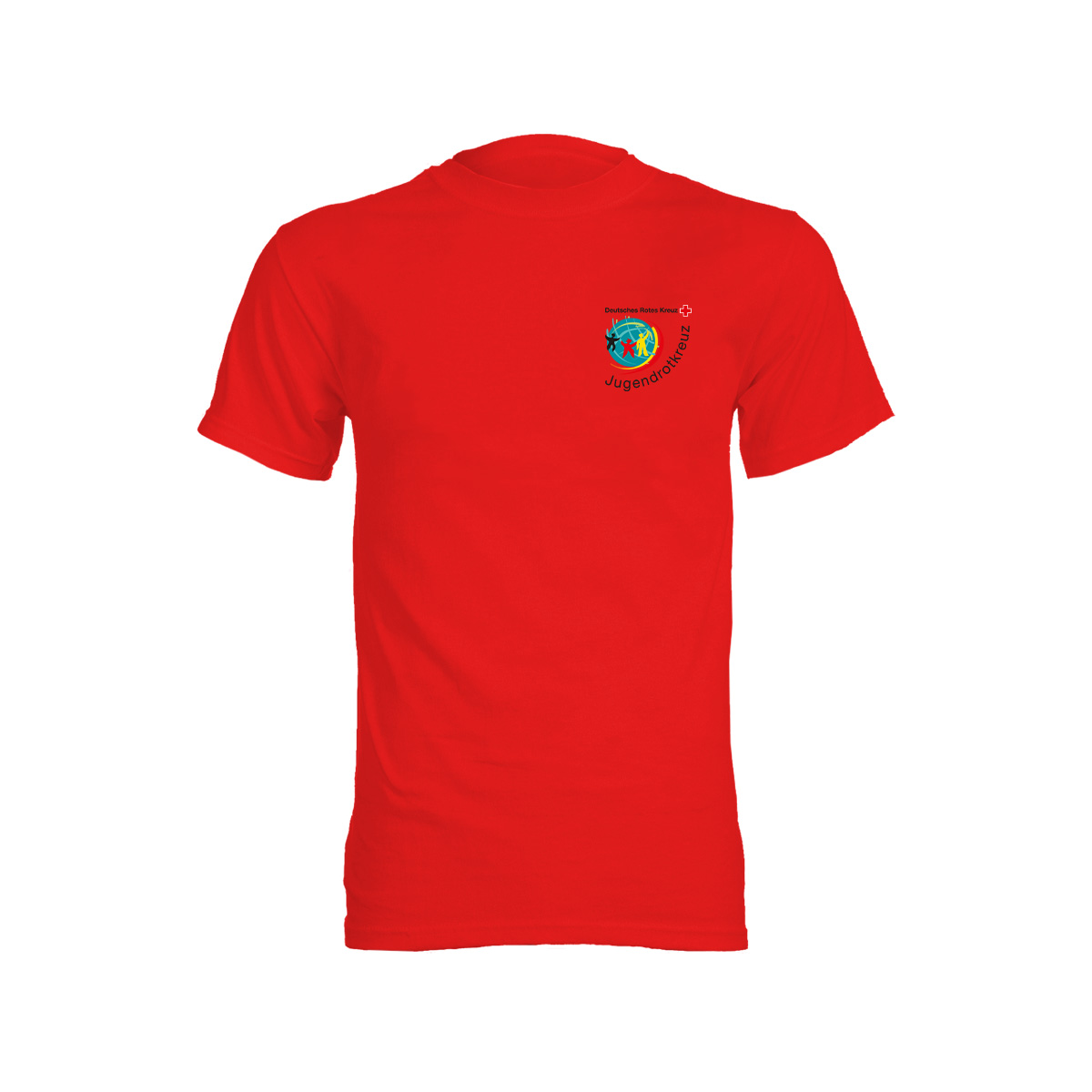 JRK-T-Shirt mit rot