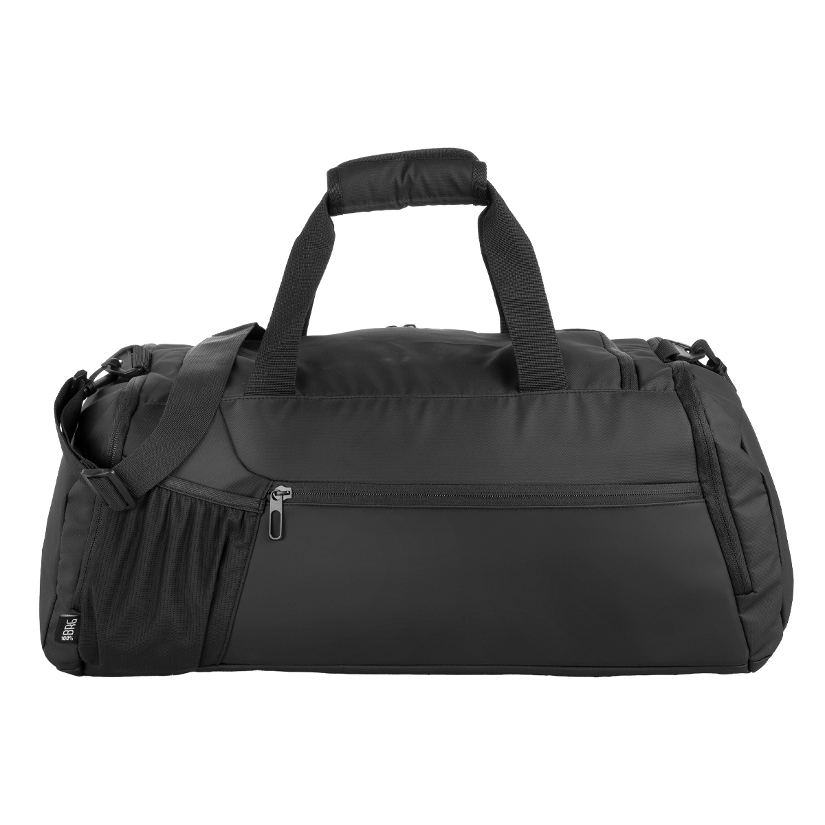 Reissverschluss, Sporttasche, Handtasche, Schwarz, Seitentaschen