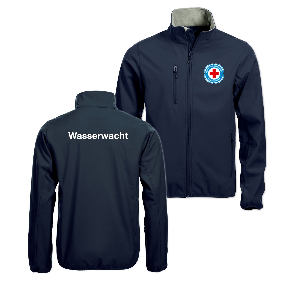 Softshelljacke Druck Wasserwachtlogo Softshelljacke Druck Wasserwachtlogo